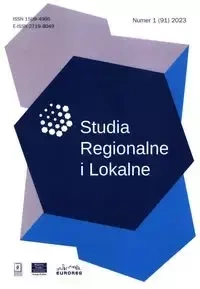 Studia Regionalne i Lokalne 1 ( 91) 2023