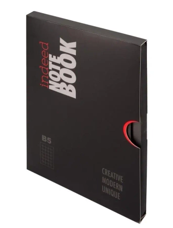 Notes B5 kratka Indeed szary - Antra