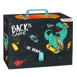 Teczka z rączką A4 Skate Dino - STARPAK