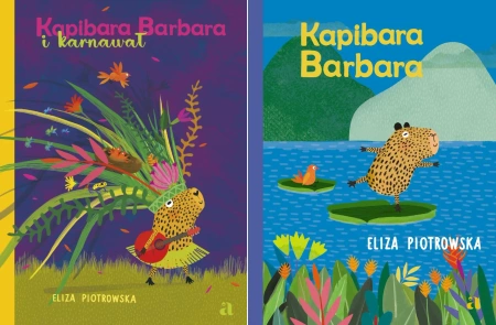 Pakiet: Kapibara Barbara / Kapibara Barbara i karnawał - Eliza Piotrowska