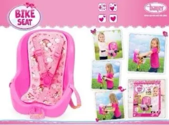 Fotelik rowerowy dla lalek - Bayer Design