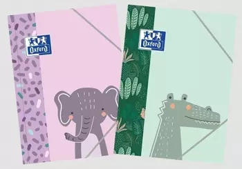 Teczka z gumką A4 Kids (10szt) - Oxford