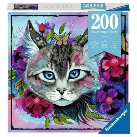 Puzzle Moment 200 Kot - Ravensburger