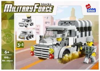 Klocki konstrukcyjne Alleblox Milit 169el 32x22x5 30/60