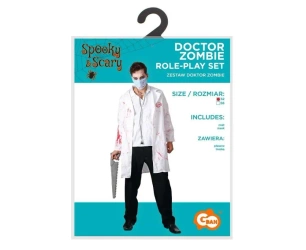 Strój dla dorosłych Doktor Zombie rozm. 52 - Godan