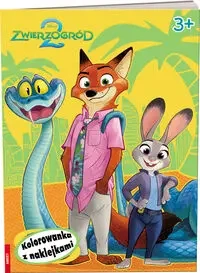 Disney Zwierzogród 2. Kolorowanka z naklejkami - Opracowanie Zbiorowe