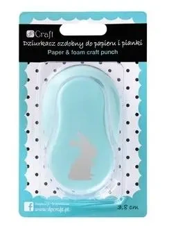Dziurkacz ozdobny 3,8cm zając - Dalprint dpCraft