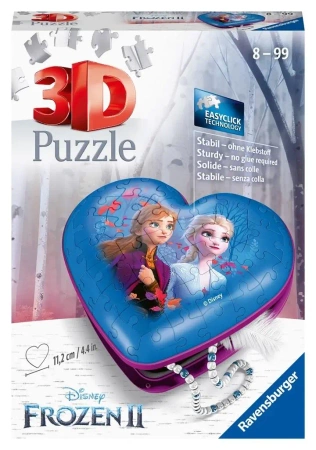 Puzzle 3D Serce Kraina Lodu 2 - Ravensburger