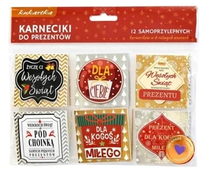 Zestaw karnecików KDP-002 Boże Narodzenie - Kukartka