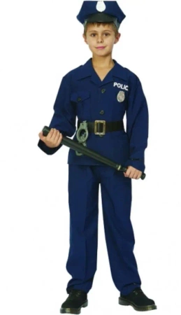 Strój amerykańskiego policjanta rozm.110/120cm - Godan
