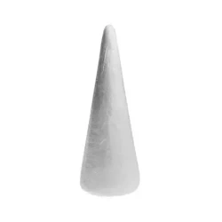 Styropianowy stożek 15cm 12szt - Brewis
