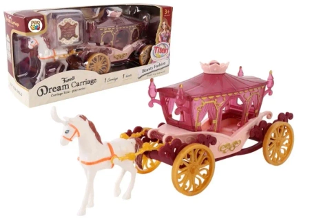 Laleczka bajkowa karoca księżniczki - Pro Kids