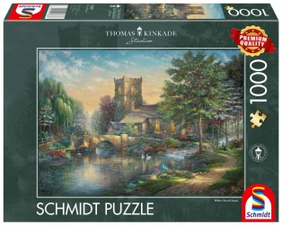 Puzzle 1000 PQ T. Kinkade Kaplica 111739 - Schmidt Puzzle