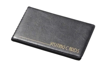 Etui na karty magnetyczne PVC czarny - Panta Plast