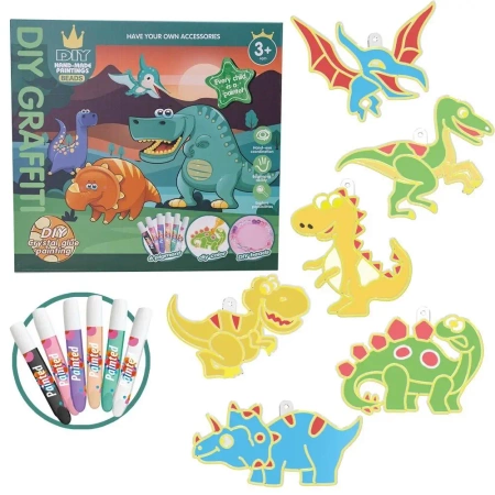 Zestaw kreatywny Dinozaury - ASKATO