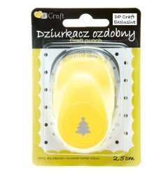 Dziurkacz ozdobny 2,5cm choinka 2 MIX - Dalprint