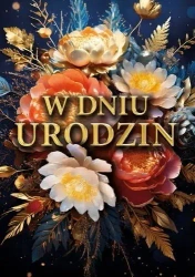 Karnet B6 3D W dniu urodzin - Armin Style