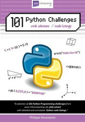 101 Python Challenges with Solutions / Code Listings - Kerampran Philippe