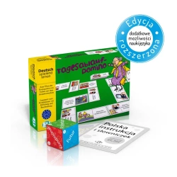 Gra językowa Niemiecki Das Tagesablauf-Domino. - praca biorowa