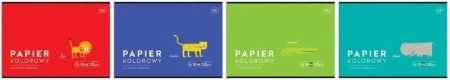 Papier kolorowy A4/10K BB Kids (10szt) - INTERDRUK