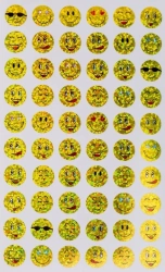 Naklejki papierowe 35szt - Fandy