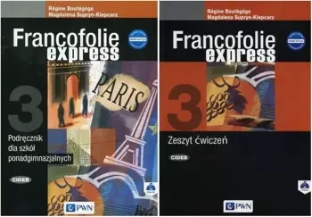 Francofolie express 3 Podręcznik Zeszyt ćwiczeń - Regine Boutegege, Magdalena Supryn-Klepcarz