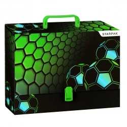 Teczka z rączką A4/95mm Football - STARPAK