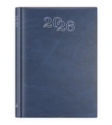 Kalendarz 2026 A5 dzienny standard granatowy - Edycja Świętego Pawła