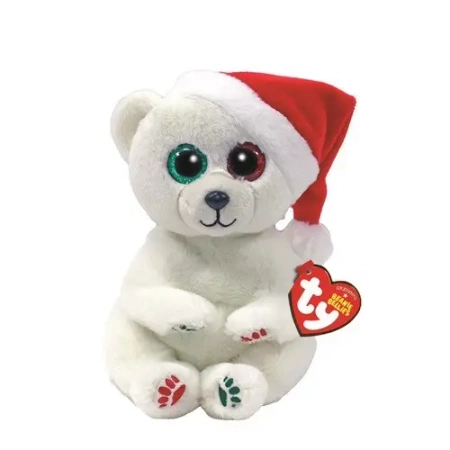 Maskotka TY Niedźwiedź polarny Emery 15 cm - Meteor