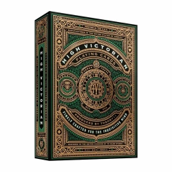 Karty High Victorian zielone BICYCLE - Quint