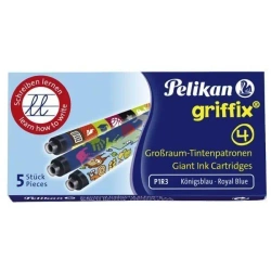 Naboje atramentowe z motywami Griffix 5szt - PELIKAN
