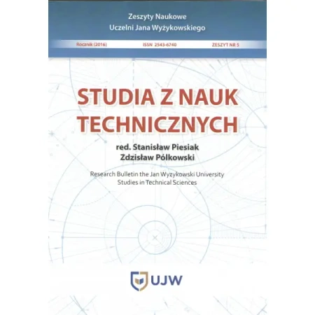 Studia z nauk technicznych Zeszyt 5 - PRACA ZBIOROWA