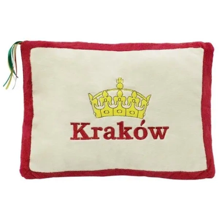 Poduszka Kraków czerwona 34x24cm - Beppe