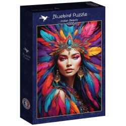 Puzzle 1000 Indiańska piękność - Bluebird Puzzle