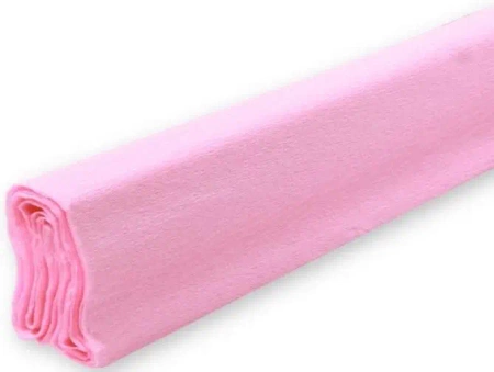 Bibuła marszczona pastelowa różow 50x200 (10szt) - Polsirhurt
