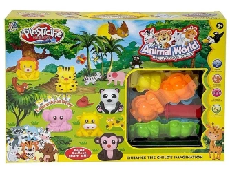 Zestaw ciastoliny z akcesoriami Animal World - ADAR