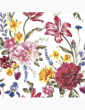 Serwetki DAISY Lunch SD 330x330 Kwiaty 044601 - POL-MAK