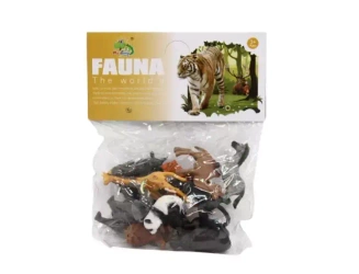 Zwierzęta dzikie 12szt w worku