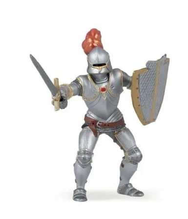 Rycerz w zbroi z pióropuszem - PAPO