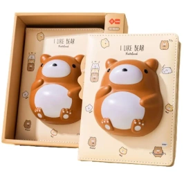 Notatnik Miś miękka okładka 128 stron - Squishy