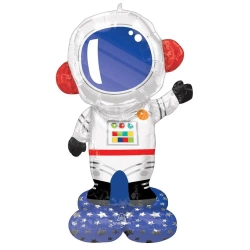 Balon foliowy AirLoonz astronauta 144x81cm - Amscan