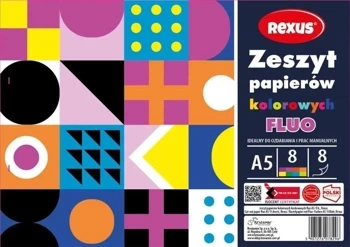 Zeszyt papierów kolor. kredowanych A5/8K (10szt) - Beniamin