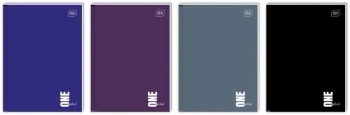 Brulion A4/96K kratka One Color (5szt) - INTERDRUK
