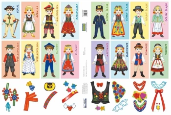 Naklejki. Stroje regionalne - LITERAT