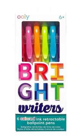 Długopisy kolorowe Bright Writers 6szt - ooly
