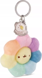 NICI 61203 Brelok pluszowy tęczowy kwiat 7cm