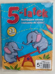 Pakiet 5-latek + kolorowamka MIX - praca zbiorowa