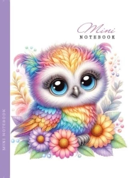 Notatnik 128x165 48K gładki Sówka - Fresh