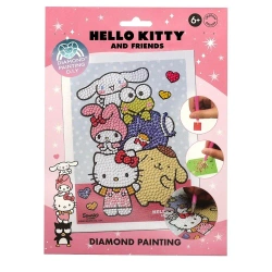 Maluj diamentami po numerach Hello Kitty - Kitty Hello