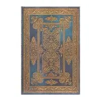 Notatnik w linie Blue Luxe mini - Paperblanks